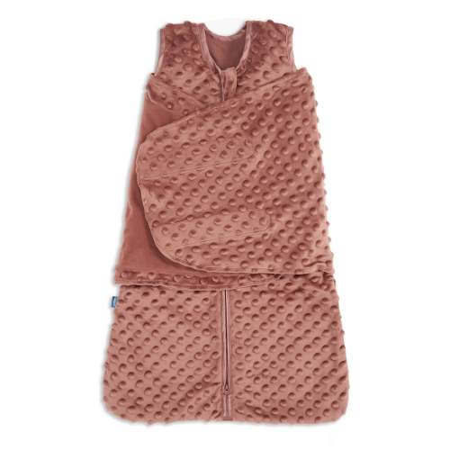 Cedar Plushy Dot Velboa Swaddle | HALO