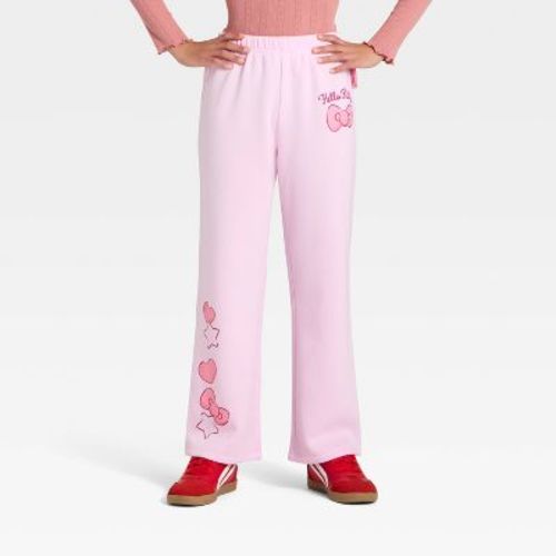 Girls' Sanrio Hello Kitty and Friends Fleece Sweatpants - Light Pink