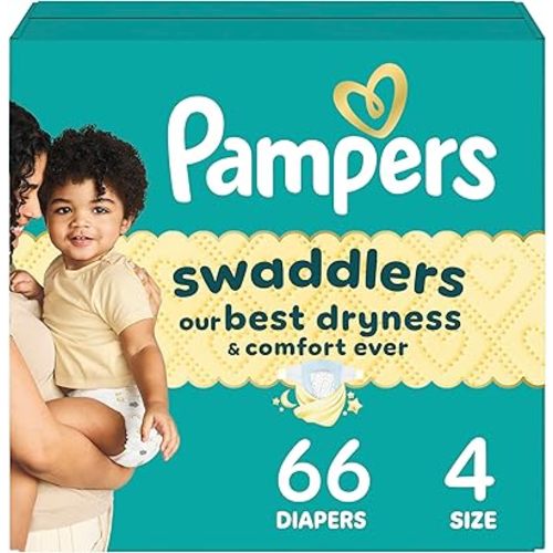 Pampers Baby Diapers - Swaddlers - Size 5, 58 Count, Ultra Absorbent Disposable Infant Diaper