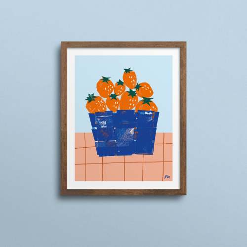 Strawberries – 8 x 10 Print
