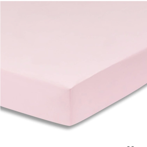 Everyday Kids Fitted Crib Sheet, 100% Soft Breathable Microfiber Baby Sheet, Fits Standard Size Crib Mattress 28in x 52in, Pink Nursery Sheet