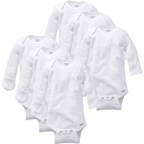 Gerber Baby 3-pack Or 6-pack Long-sleeve Onesies Bodysuit