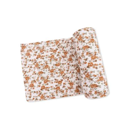 Angel Dear - Organic Cotton Muslin Swaddle Blanket - Prairie Calico