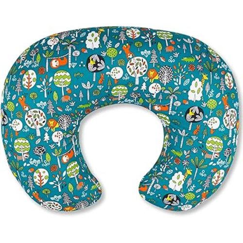 Ergonomic Nursing Pillow for Breastfeeding & Bottle Feeding, Breastfeeding Pillow to Reduce Back Neck Strain, Suitable for Breastfeeding Mom & Baby, Washable Cotton Cover(Matto)
