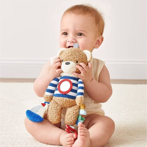 Itzy Ritzy Traveler Learning Toy - Bear: Fine Motor Skills, Baby and Toddler Learning, Single Piece