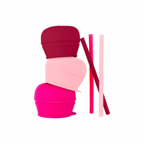 SNUG Universal Silicone Straw Lids