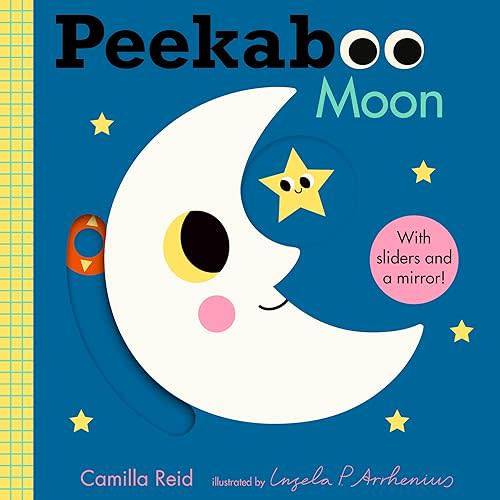 Peekaboo: Moon: (An Interactive Board Book for Babies & Toddlers with Mirror & Sliders to Push, Pull, or Turn. Cute Artwork Includes a Clock, Light, Teddy Bear, & More.) (Peekaboo You) Board book – November 9, 2021