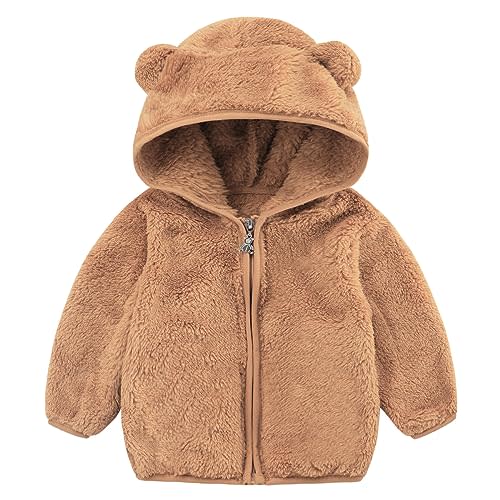 AIMISYOU newborn boys girls 0-6 months winter jackets for baby coat warm flecee clothes