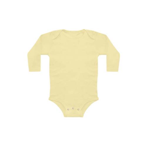 Infant Organic Cotton Long Sleeve Onesie | Made in the USA – American Made Baby Products