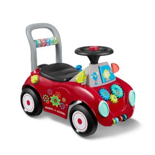 Radio Flyer Busy Buggy Ride-On: Educational Toy for Memory & Motor Skills