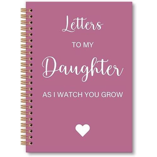 Letters To My Daughter Notebook Journal, Dear Daughter Journal, Mother Daughters Journals, To MyDaughter Notebooks Gifts for New Mom Dad, Baby Journals for First Time Moms, 6x8.2In