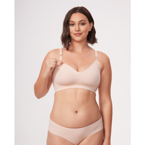 Momcozy Seamless Nursing Bras | Ultra Soft & Breathable Fabric