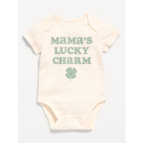 Short-Sleeve Graphic Bodysuit for Baby