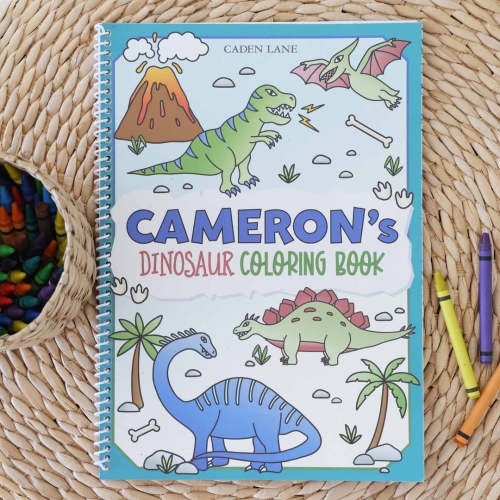 Personalized Coloring Book | Jurassic Playground