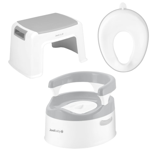 3-Piece Potty Training Kit - Gray