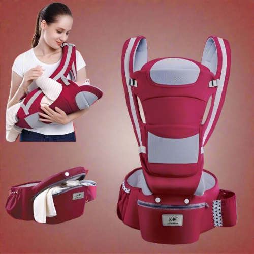 Ergonomic Multifunctional Hip Seat Baby Carrier – BubblyBuds | Baby & Parenting Essentials