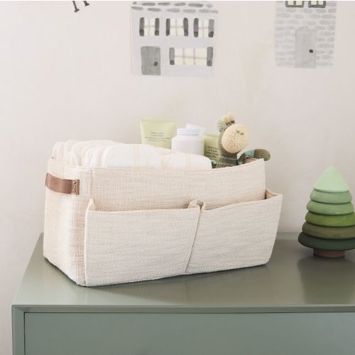 Cotton Diaper Caddy