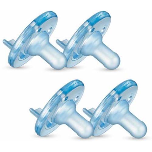 Philips Avent Soothie Pacifier, Blue, 3+ Months, 4 Pack