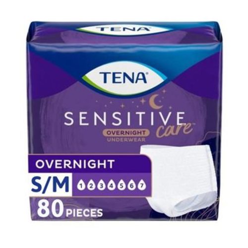 TENA Sensitive Care Incontinence Underwear for Women - Overnight Absorbency