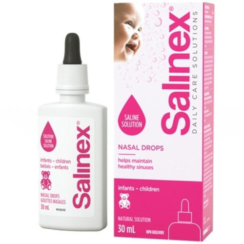 Salinex Nasal Drops, Saline Solution Infants/Children | Shoppers Drug Mart