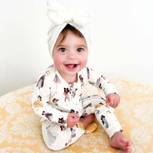 Princess Magic Zip Up Bamboo Pajamas – Sweet P Baby Co.