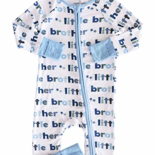 Little Brother Convertible Zip Romper 0-3 months