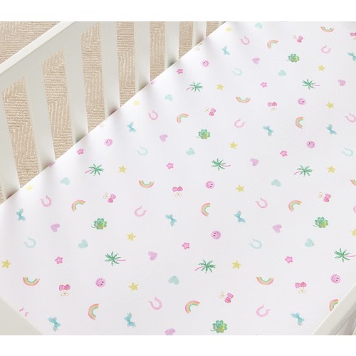 Stoney Clover Lane  Organic Crib Fitted Sheet