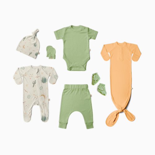 Goumi Kids x Babylist 7-Piece Layette Gift Set - Fern