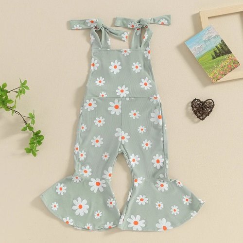 Daisy Bell-Bottom Jumpsuit – The Ollie Bee
