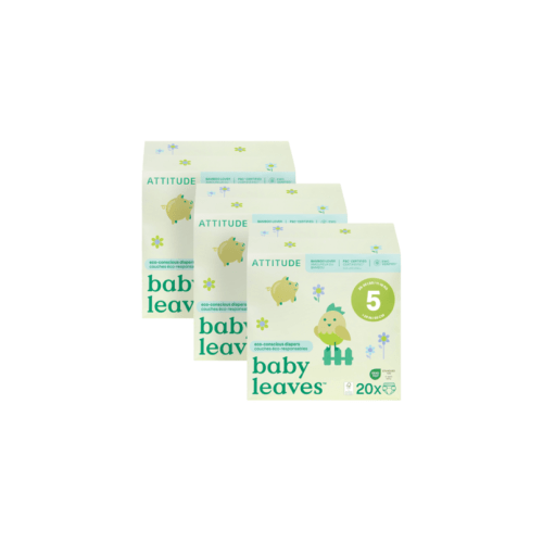 Buy ATTITUDE Disposable Unscented Diapers Size 5 Bundle at Well.ca | Free Shipping $35+ in Canada