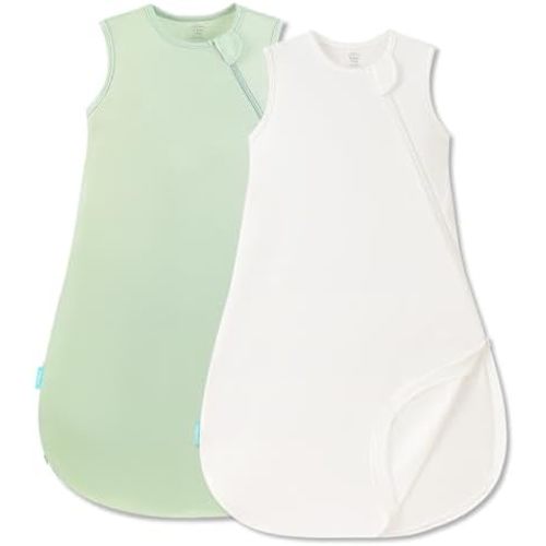 Supersoft Sleep Sack 0.5 TOG, Premium Bamboo Viscose Sleeping Bag Thin Baby Wearable Blanket 2-Way Zipper Sleep Sack