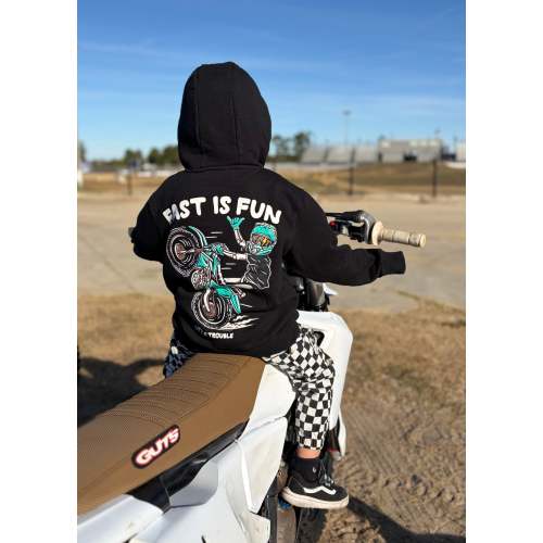 Little Trouble Hoodie | Fast is Fun