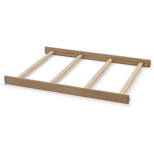 Full-Size Conversion Kit Bed Rails for Oxford, Soho, Ozlo & Avalon Baby Convertible Cribs - Solid Wood - Toddler and Adult Rail for Full-Size Bed - Nursery and Baby Furniture (Honey, Hook-On Kit)