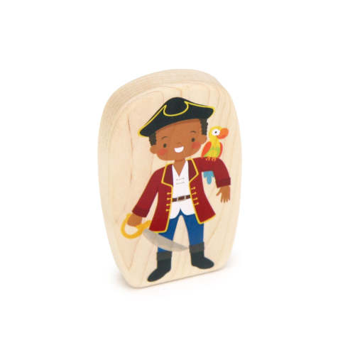 Parrot King Pirate Block | Everwood Friends
