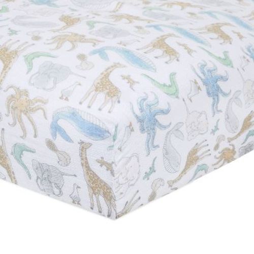 Aden + Anais Essentials Crib Sheet - Elephant Circus
