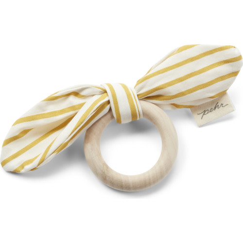 Organic Crinkle Teether - Marigold