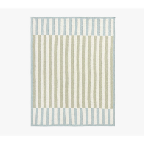 Cozy Striped Baby Blanket