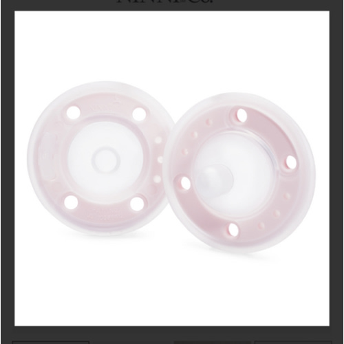 Ninni Pacifier Petal Pink 2 Pack