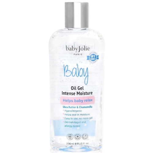 BABY JOLIE, Baby Oil Gel, 8Oz, Intensive Moisturizer for Baby & Kids