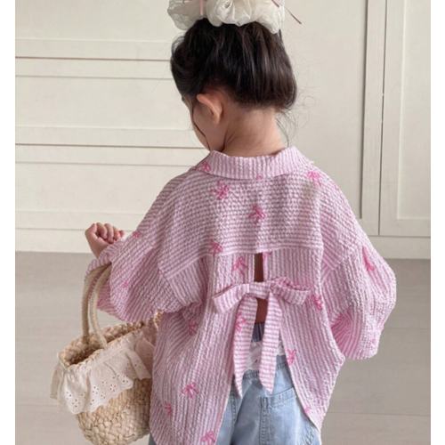Pink bow top Fashion | SHEIN