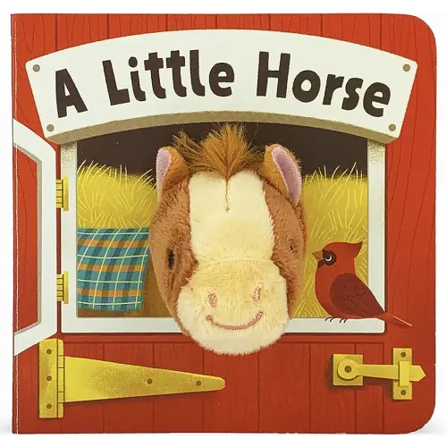 A Little Horse - Finger Puppet Board Book for Little Pony & Farm Lovers, Ages 1-4