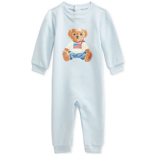 Baby Fleece Polo Bear Coverall