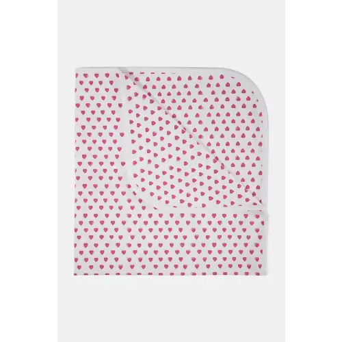 Infant Hearts Receiving Blanket