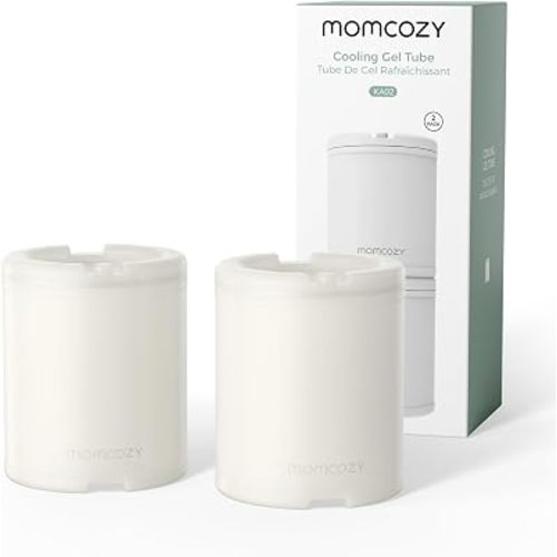 Momcozy Cooling Gel Tube, Highly Efficient 24 Hour Cold Retention, Compatible with Momcozy Breast Milk Cooler, 2PCS