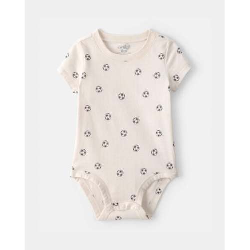 Baby Soccer Graphic Bodysuit - Ivory | Carter's