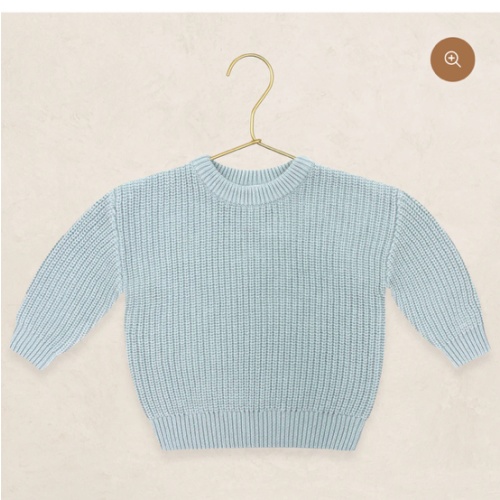 Knit Chunky Sweater - Steele