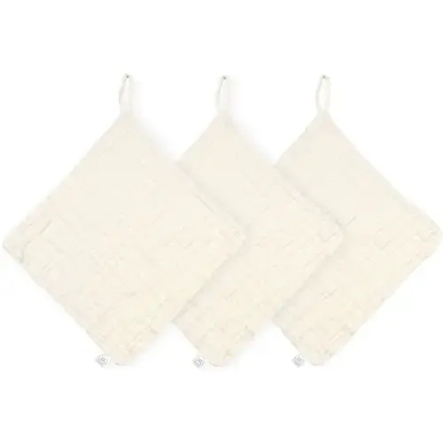 Bath - Washcloth 3 Pack - Cream