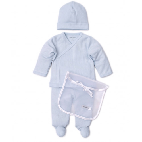 Kissy Pointelle Blue Take Me Home Gift Set