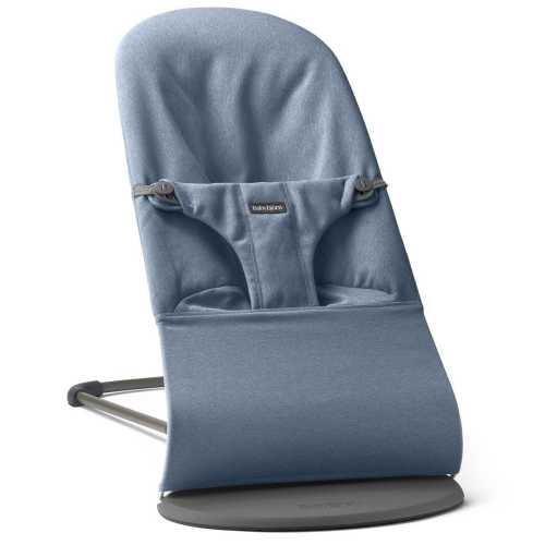 BabyBjorn Bouncer Bliss Woven Melange, Blue