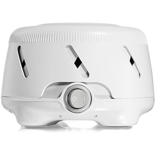 Yogasleep Dohm UNO White Noise Sound Machine (White) with Real Fan Inside for Non-Looping White Noise, for Travel, Office Privacy, Meditation, Sleep Aid for Adults & Baby, Registry Gift